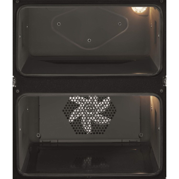 Zanussi ZOF35517DX Electric Built-under Fan Double Oven With Catalytic Cleaning Stainless Steel