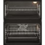 Zanussi ZOF35517DX Electric Built-under Fan Double Oven With Catalytic Cleaning Stainless Steel
