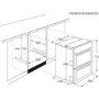 Zanussi ZOF35561XK Electric Built-under Double Oven In Stainless Steel