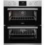 GRADE A3 - Zanussi ZOF35802XK Multifunction Electric Built Under Double Oven - Stainless Steel