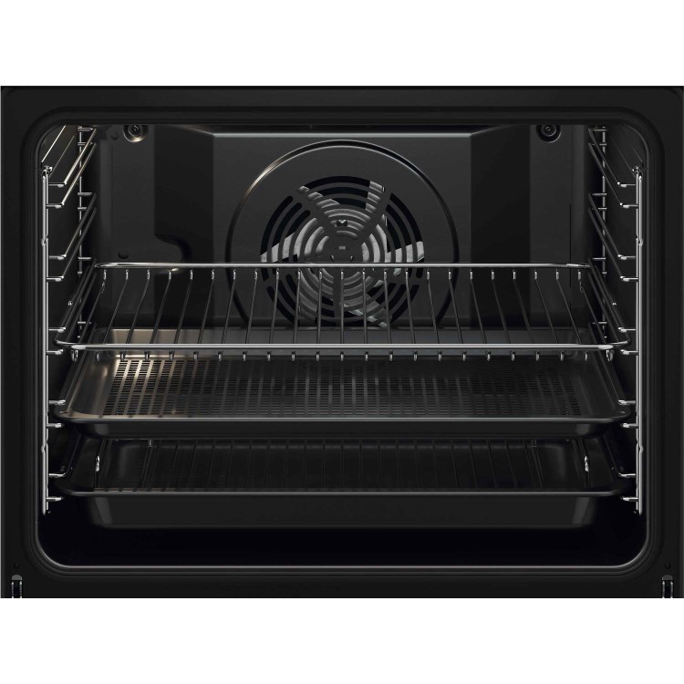 GRADE A2 - Zanussi ZOHNA7X1 Built in AirFry Single Oven - Stainless Steel