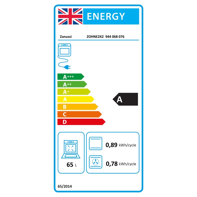 Zanussi Series 20 Electric Single Oven - Stainless Steel