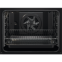 Refurbished Zanussi Series 20 ZOHNX3K1 60cm Single Buit In Electric Oven Black