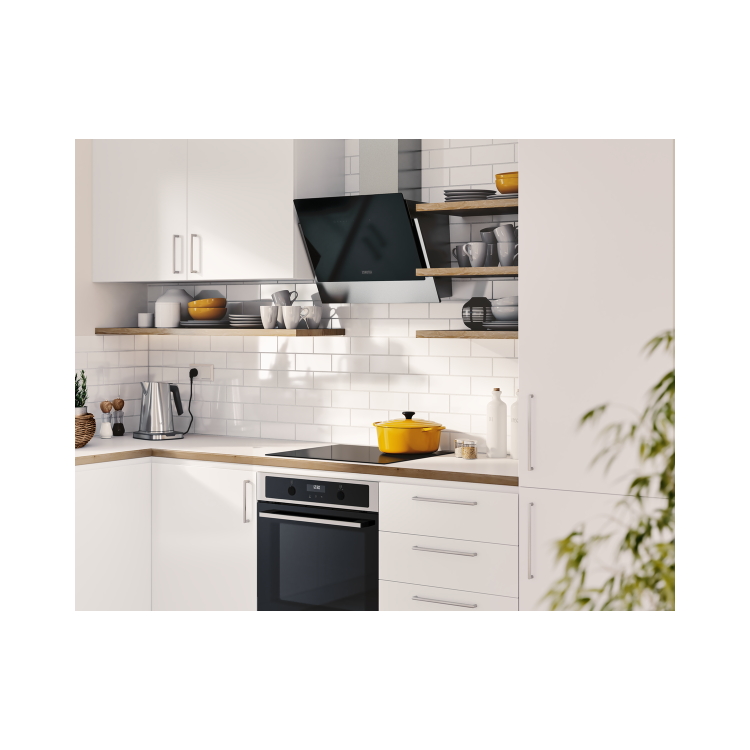 GRADE A2 - Zanussi ZOPNA7K1 Built in Pyrolytic AirFry Single Oven - Black