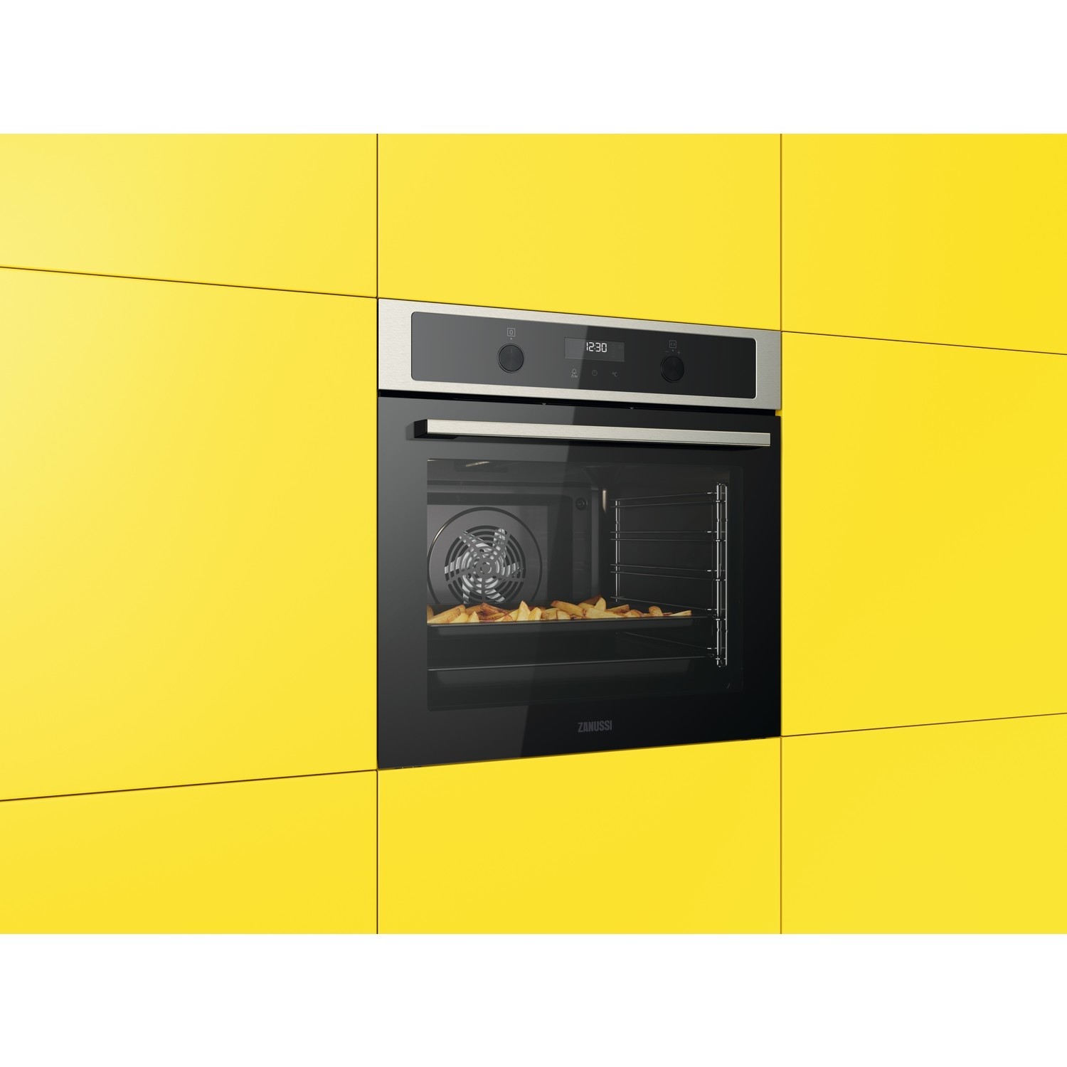 Zanussi Series 60 Self Cleaning Electric Single Oven with PlusSteam