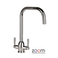 Zoom ZP1012 Darley Twin Lever Monobloc Chrome Tap
