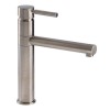 Zoom Modena Single Lever Brushed nickel Kitchen Mixer Tap