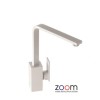 Zoom ZP1066 New Media Single Lever Gloss White Mixer Tap