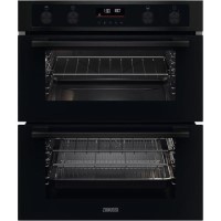 Refurbished Zanussi Series 40 ZPCNA7KN AirFry 60cm Double Built Under Electric Oven Black Refurbished Zanussi Series 40 ZPCNA7KN AirFry 60cm Double Built Under Electric Oven Black