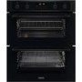 Refurbished Zanussi Series 40 ZPCNA7KN AirFry 60cm Double Built Under Electric Oven Black