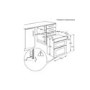 Refurbished Zanussi Series 40 ZPCNA7KN AirFry 60cm Double Built Under Electric Oven Black