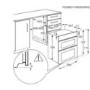 Refurbished Zanussi Series 40 AirFry ZPCNA7XN 60cm Double Built Under Electric Oven Stainless Steel