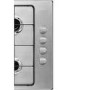 Zanussi Electric Single Fan Oven & Gas Hob Pack - Stainless Steel