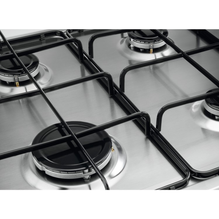 Zanussi Electric Single Fan Oven & Gas Hob Pack - Stainless Steel
