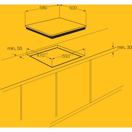Grade A1 Zanussi Zpgf4030x Electric Fan Oven And Gas Hob