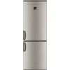 Zanussi ZRB23055FX 169x56cm 234L Frost Free Freestanding Fridge Freezer - Silver With Antifingerprint Stainless Steel Door
