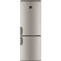 Zanussi ZRB23055FX 169x56cm 234L Frost Free Freestanding Fridge Freezer - Silver With Antifingerprint Stainless Steel Door