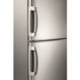 GRADE A2 - Zanussi ZRB23055FX 169x56cm 234L Frost Free Freestanding Fridge Freezer - Silver With Antifingerprint Stainless Steel Door