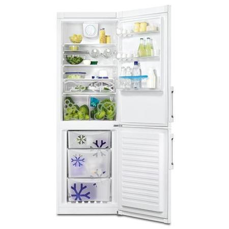 Zanussi ZRB34426WA 185x60cm Frost Free Freestanding Fridge Freezer White