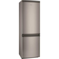 Zanussi ZRB934FX2 Free-Standing Fridge Freezer in Grey+Stainless Steel Door with Antifingerprint