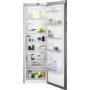 Zanussi 380 Litre Tall Freestanding Fridge - Stainless Steel Look 