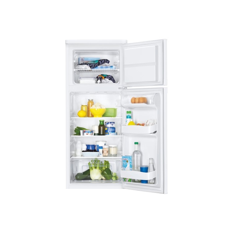 Zanussi ZRT18101WA 120x50cm Top Mount Freestanding Fridge Freezer White