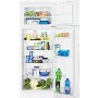 Zanussi ZRT23102WA 140x55cm Top Mount Freestanding Fridge Freezer White
