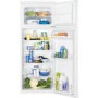 Zanussi ZRT23103WA 140x55cm Top Mount Freestanding Fridge Freezer White