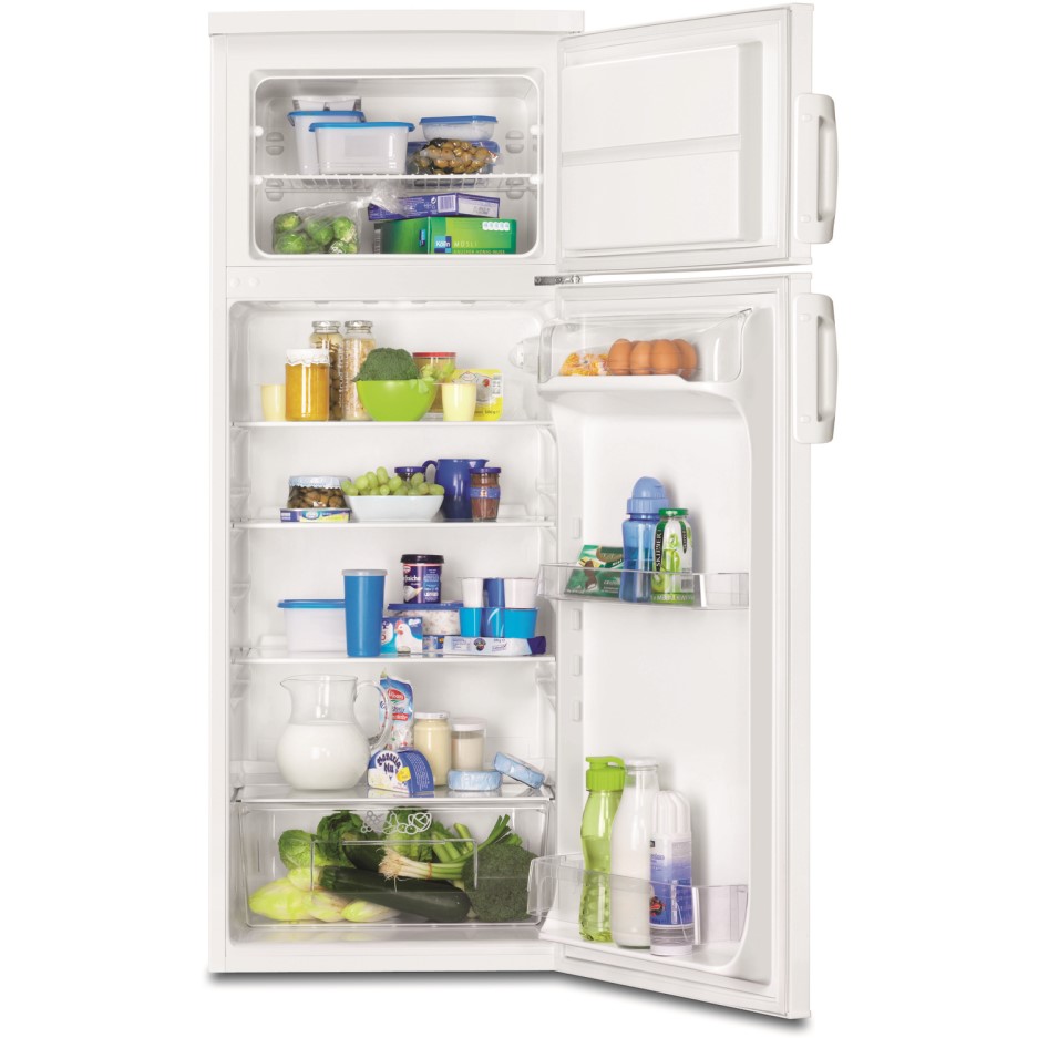 Zanussi ZRT23103WV 234 Litre Freestanding Fridge Freezer 80/20 Top