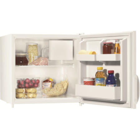 Zanussi ZRX407W Freestanding Compact Fridge with Ice Box  in White