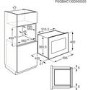 GRADE A1 - Zanussi ZSC25259XA Built-in Microwave Oven - Anti-fingerprint Stainless Steel