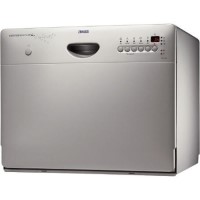 Zanussi ZSF2450S 6 Place Compact Electronic Freestanding Dishwasher in Silver