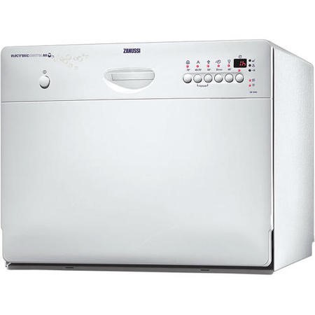 Zanussi Zsf2450 6 Place Compact Electronic Freestanding Dishwasher