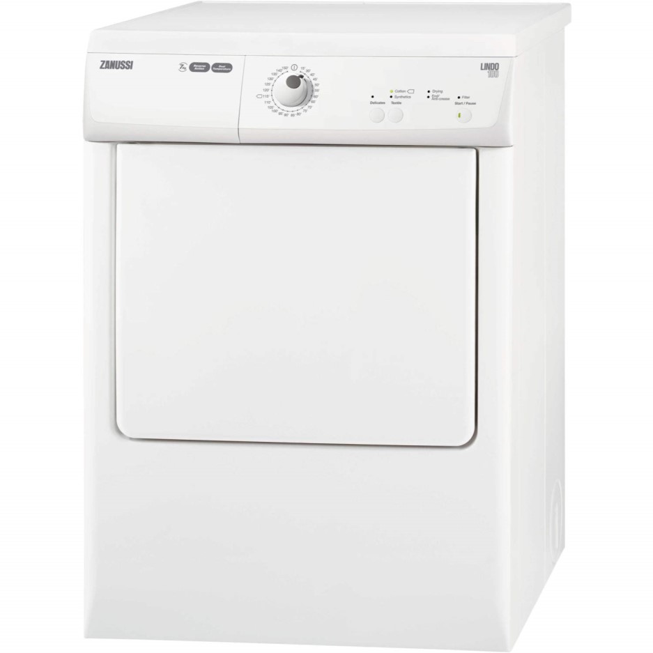 Zanussi ZTE7100PZ LINDO100 7kg Freestanding Vented Tumble Dryer White
