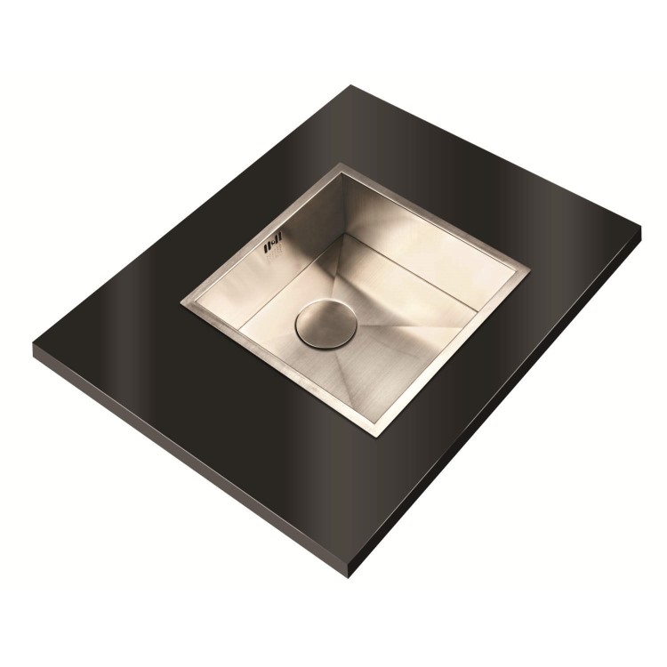 1810 Sink Company 1 Bowl Stainless Steel Chrome Undermount Kitchen Sink - ZU/40/U/S/019