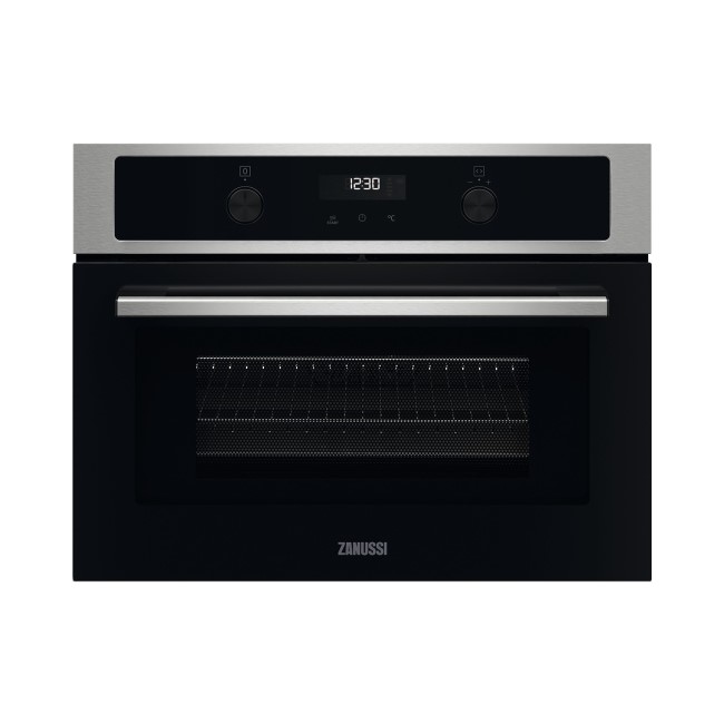 Zanussi CombiQuick Compact Combination Microwave Oven and Grill Black