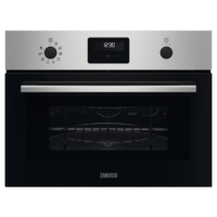 Zanussi ZVENW6X1 Series 40 Built-in 1000W Microwave with Grill - Stainless Steel