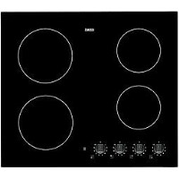 Zanussi ZVM640F Frameless 60cm Ceramic Hob in Black