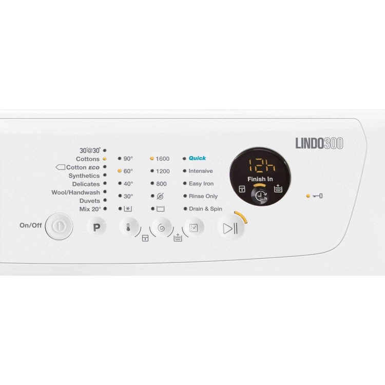 Zanussi ZWF71663W 7kg 1600rpm Freestanding Washing Machine White