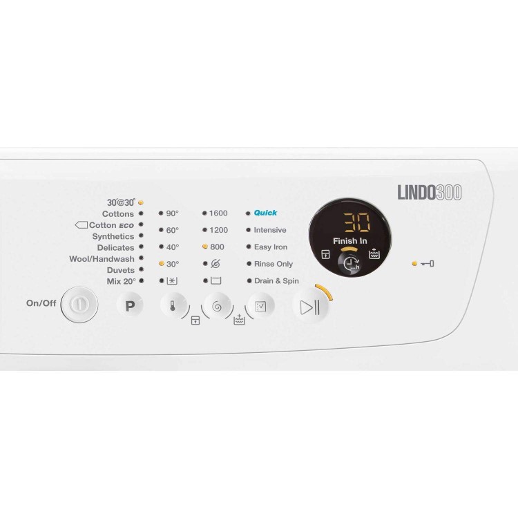 Zanussi ZWF71663W 7kg 1600rpm Freestanding Washing Machine White