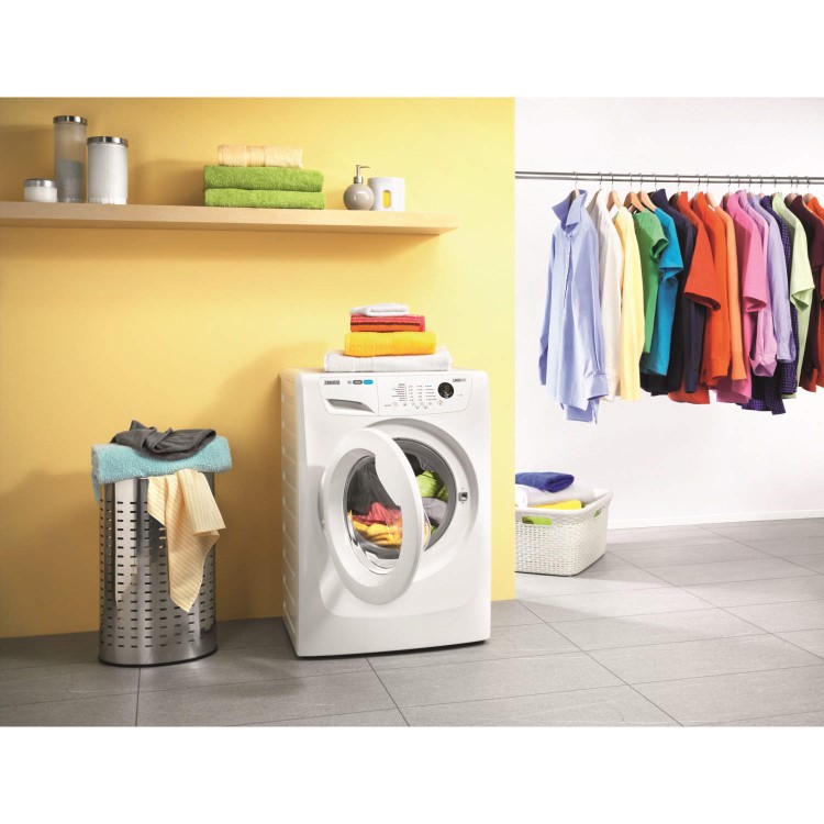 Zanussi ZWF71663W 7kg 1600rpm Freestanding Washing Machine White
