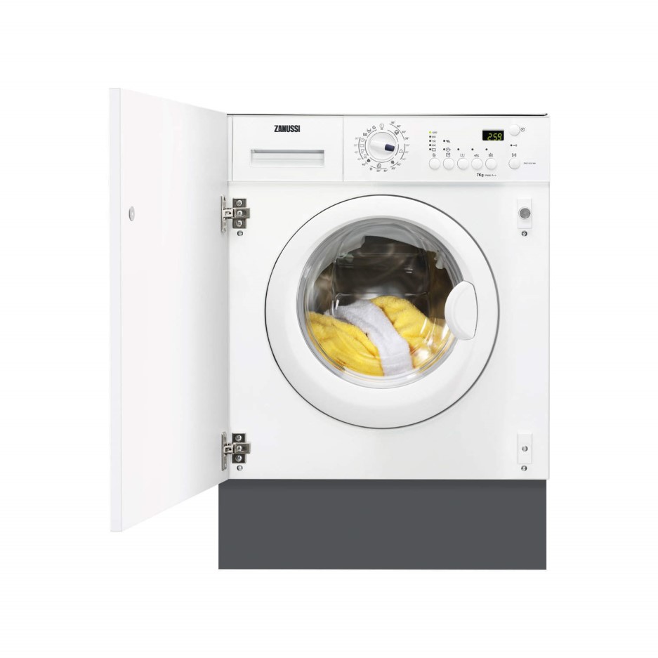 Zanussi ZWI71201WA 7kg 1200rpm Integrated Washing Machine White
