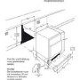 Zanussi ZXAK82FR Under Counter Integrated Larder Fridge