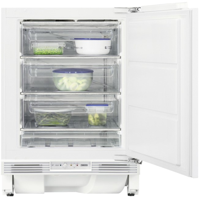 Zanussi 95 Litre Under Counter Integrated Freezer
