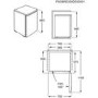 Zanussi 81 Litre Under Counter Freestanding Freezer - White