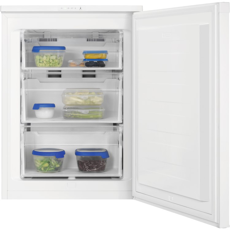 Zanussi 88 Litre Upright Freestanding Freezer - White