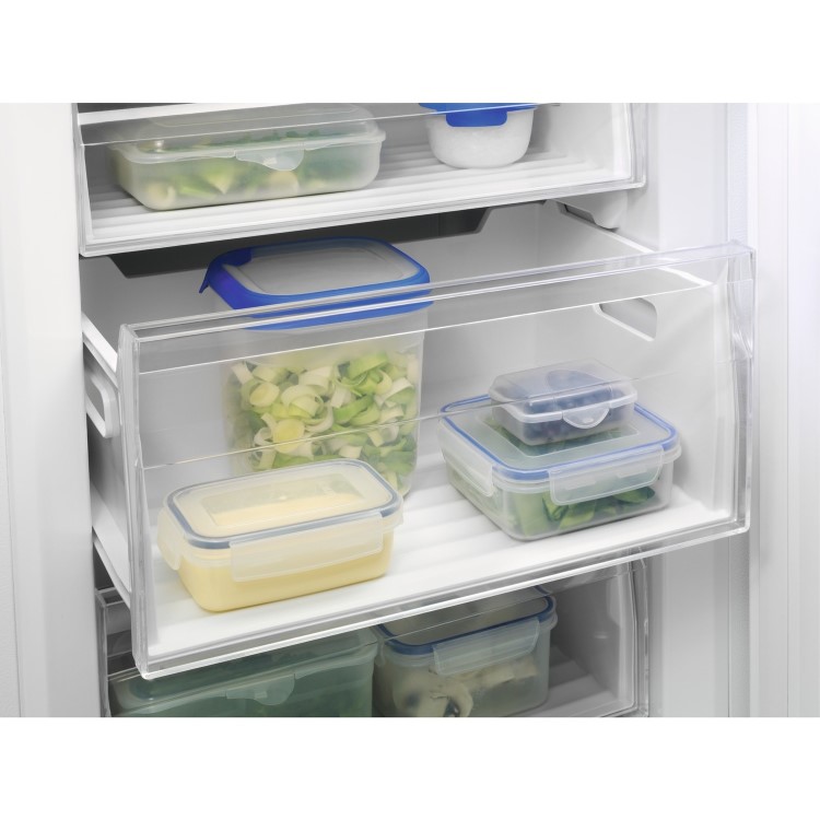 Zanussi 88 Litre Upright Freestanding Freezer - White