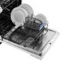 GRADE A2 - Amica ZZV634W 12 Place Semi-integrated Dishwasher - White Control Panel
