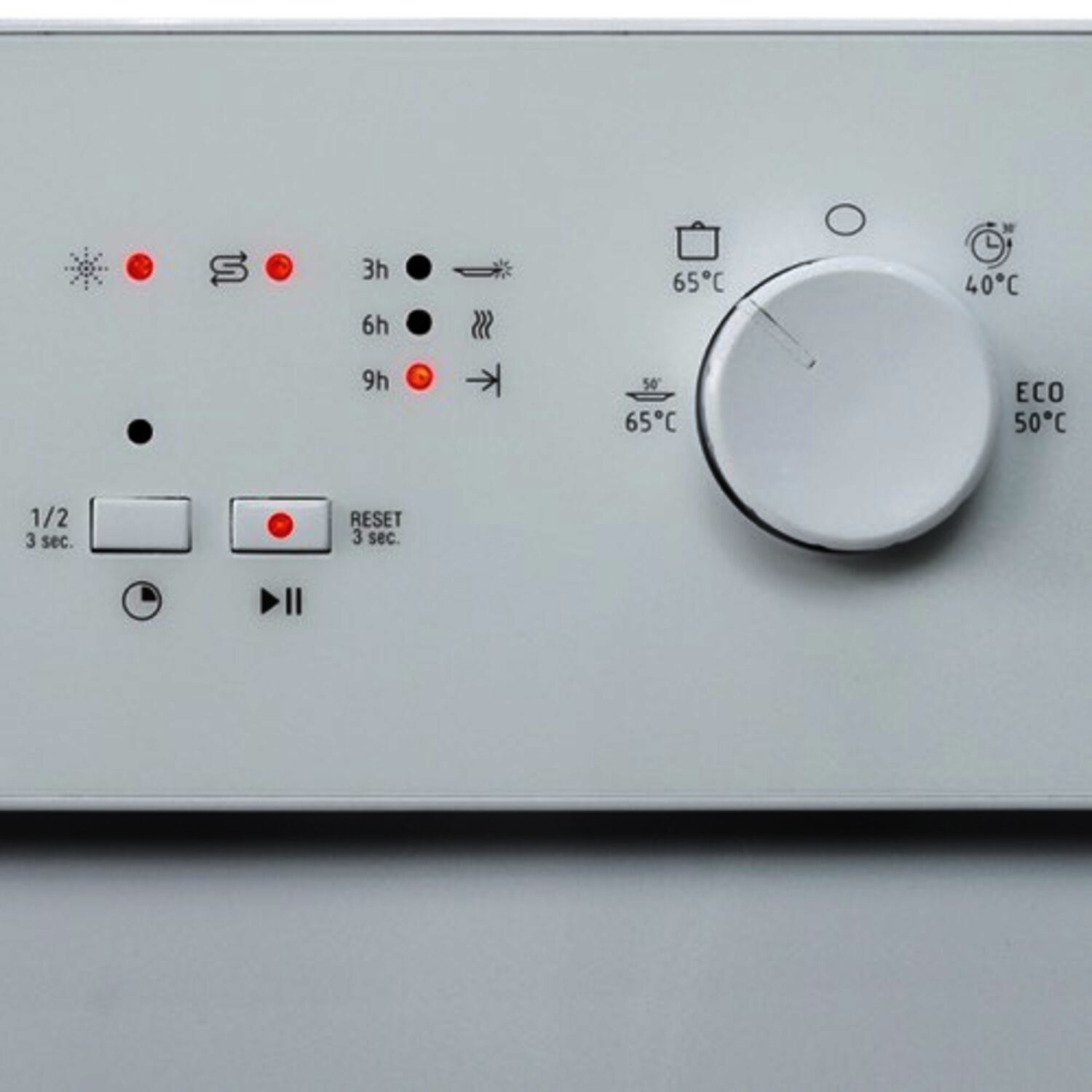 Amica Zzv634w 12 Place Semi Integrated Dishwasher White Control Panel Appliances Direct