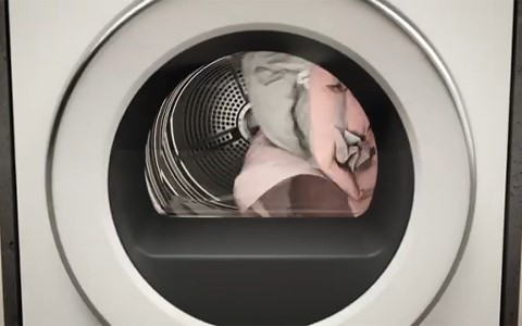 reverse drum Tumble dryer.